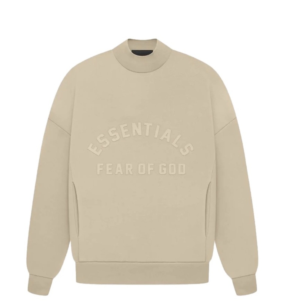 Fear of God Essentials Sweatshirt Crewneck ‘Dusty Beige’ Size XS